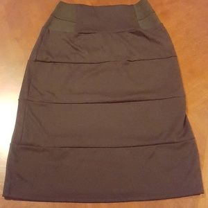 2 FOR $15! Black Pencil Skirt - Black - Small